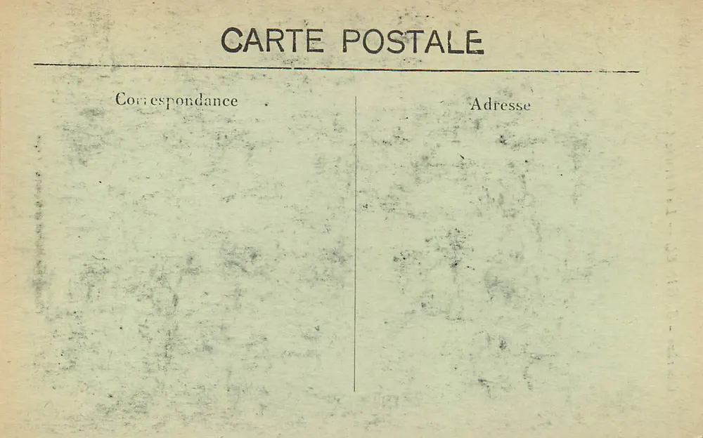 Gimel — La Grande Cascade — Fototipia Bessot y Guionie, Brive - Reverso