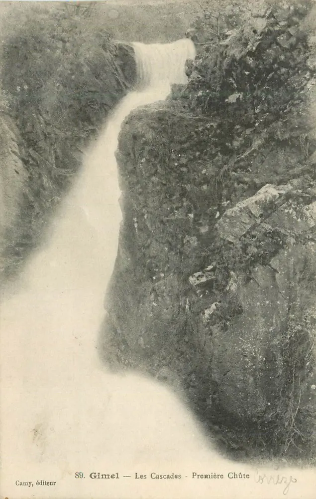 Gimel — As Cataratas — Primeira Queda — Camy, editor - Frente