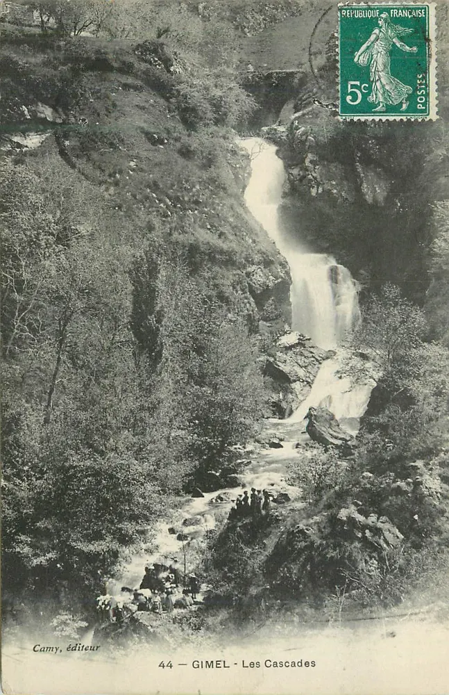 GIMEL - As Cataratas — Camy, editor — n°44 - Frente