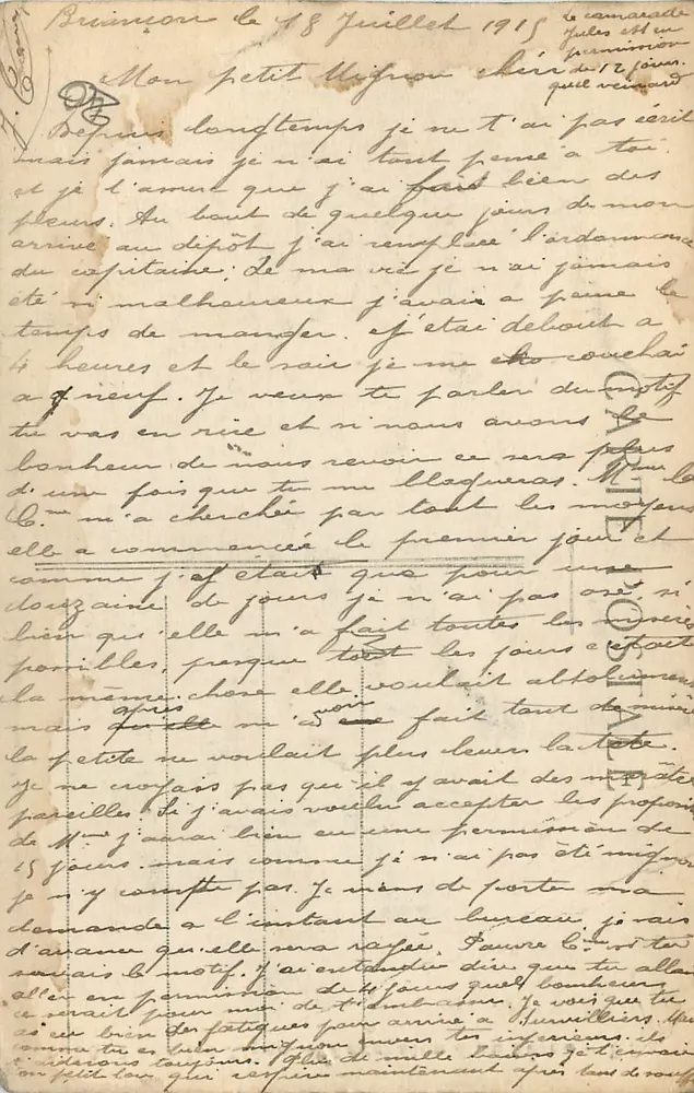 Nelle Alpi — Ascensione di un Seracco — E.R. n°1446 - Verso