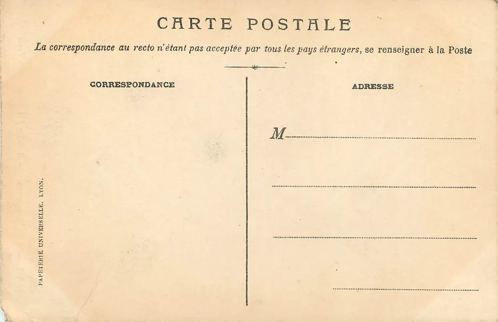 PARIS — HOTEL CONTINENTAL — Treppenaufgang der Ehre und der Feste - Rückseite