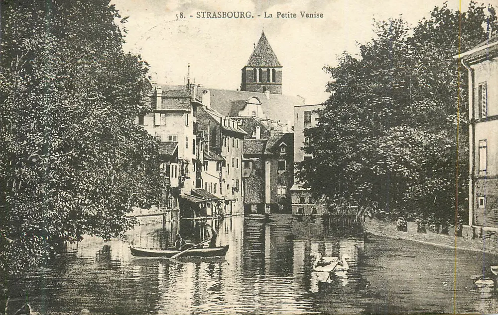Estrasburgo - A Pequena Veneza — editor Cartes de la Course, n°58 - Frente