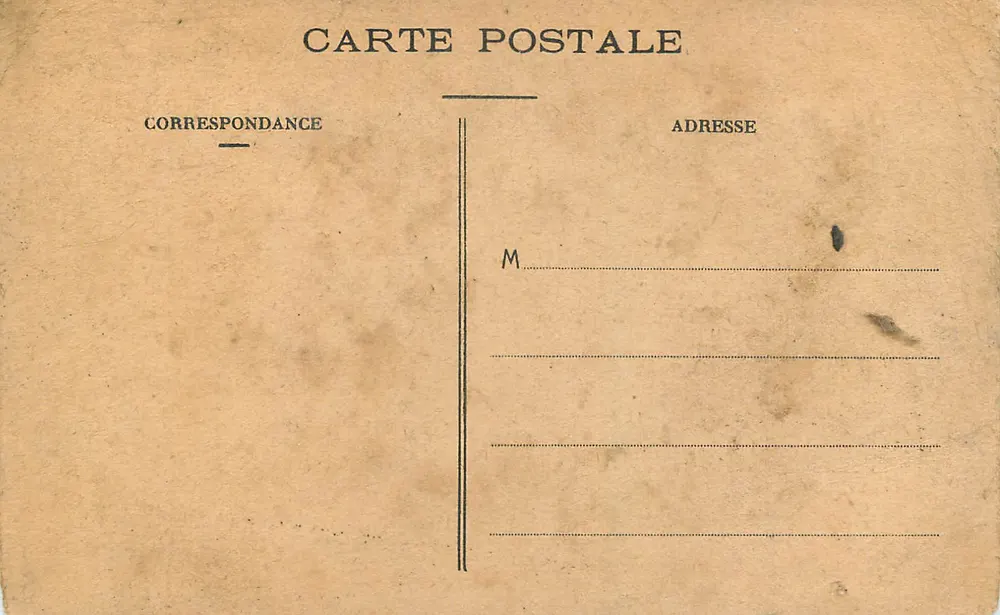 Trois femmes en tenue antique — scène de jardin avec colonnes — éditeur Alsena - Verso