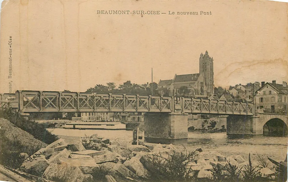 Beaumont-sur-Oise — Het nieuwe Brug — Uitgever: Beaumont-sur-Oise - Voorkant