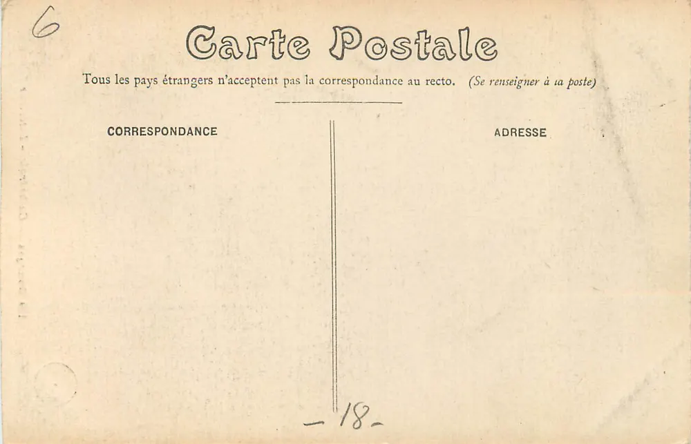Bourges — Catedral — Interior — Nouvelles Cartes - Verso