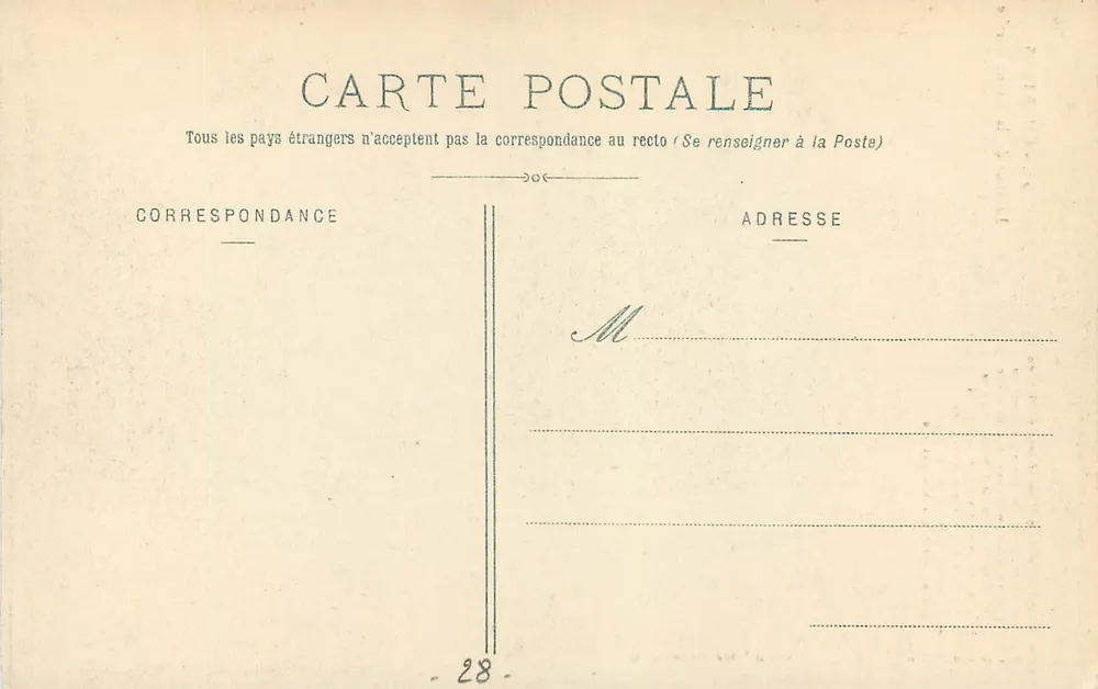 Escada da Rainha Berthe — Chartres — Ch. Foucault, Dreux, n°42 - Verso