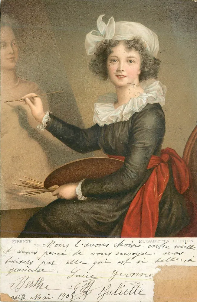 Florença — Artistas em ação — Editor Stengel & Co., Dresden - Frente