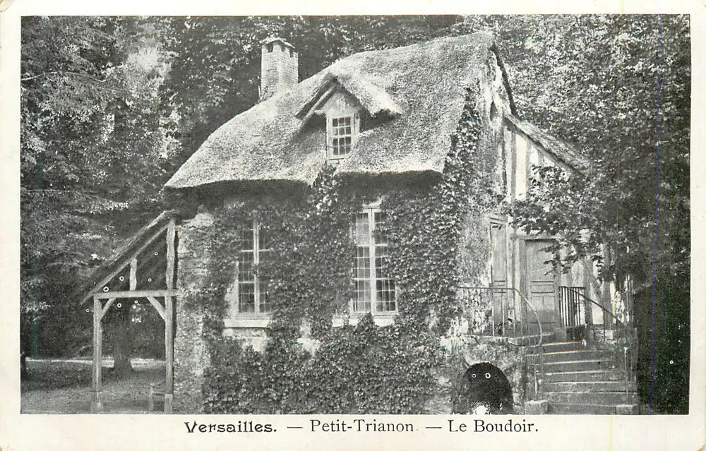 Versailles — Petit-Trianon — Le Boudoir - Frente