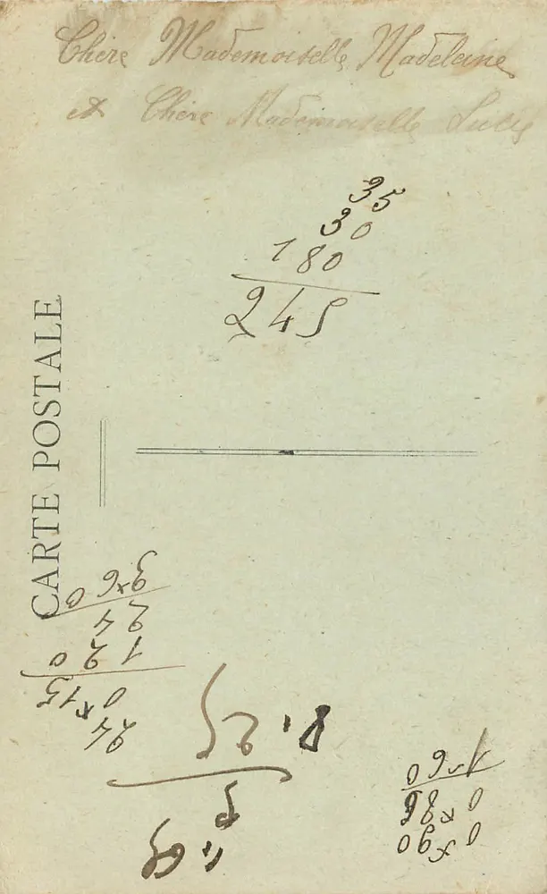 Angers — Ansicht der Maine, vom Schloss aus genommen — L. V., phot. - Rückseite