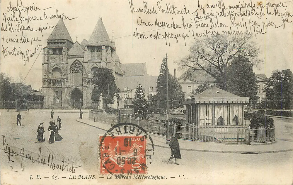 Le Mans — O Bureau Meteorológico — editor J.B. n°65 - Frente