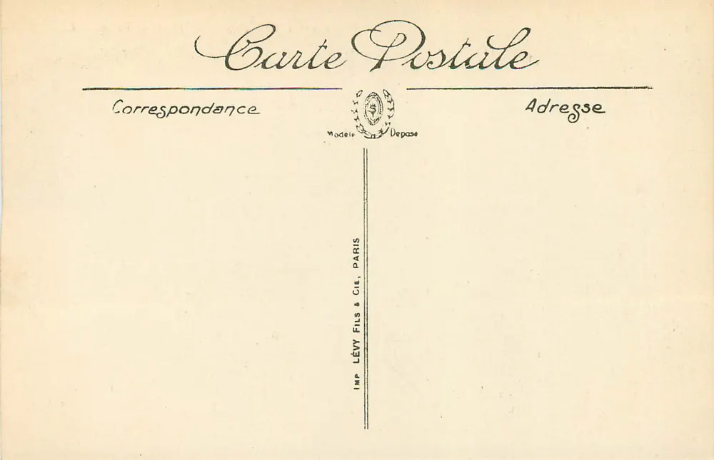 Orléans — O Hotel de Ville — LL. - Verso
