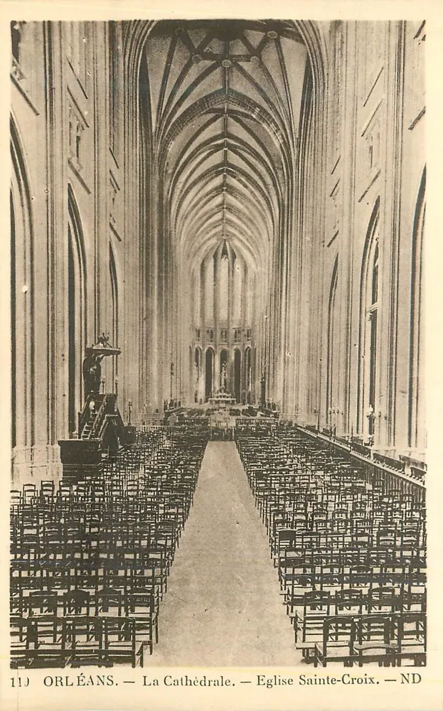 Orléans — La Cathédrale — Église Sainte-Croix — ND - Recto