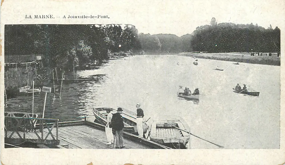 La Marne — A Joinville-le-Pont — Editor não identificado - Frente
