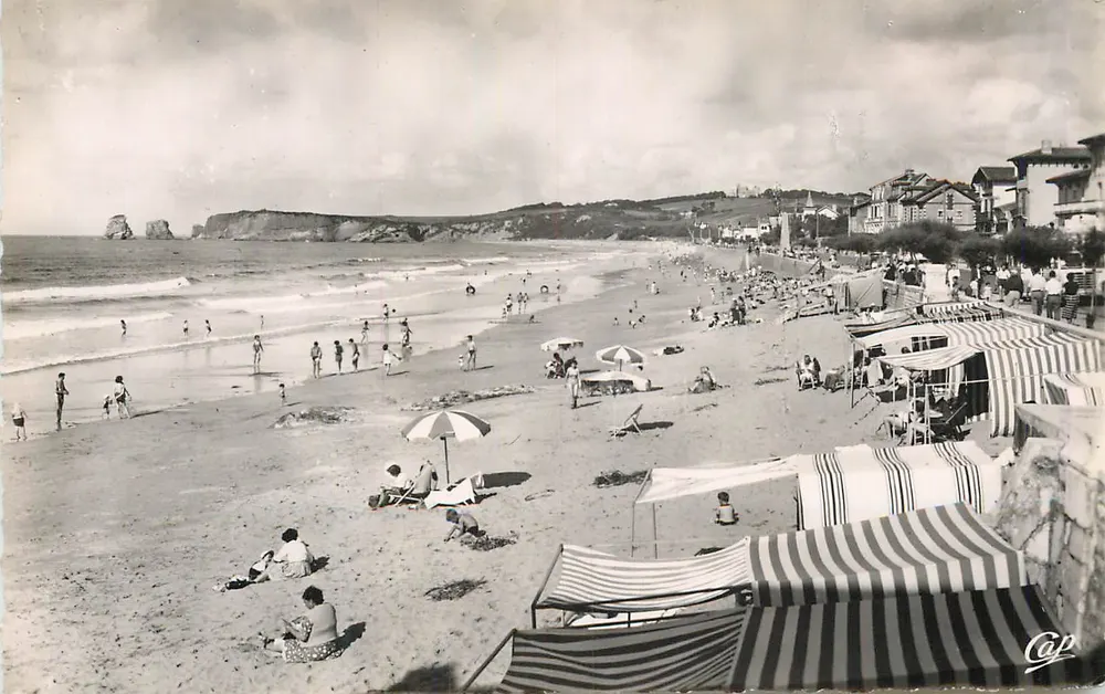 Hendaye - Fronteira Franco-Espanhola - A Praia — Cap - Frente