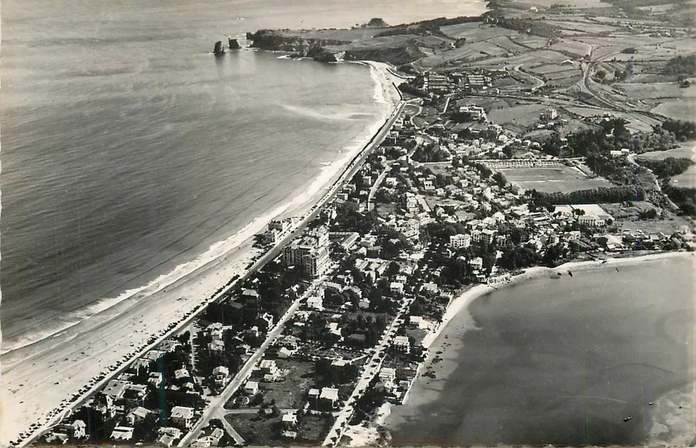 Hendaye — Französisch-spanische Grenze — Cliché Robert Durandaud, Réal-Photo, Paris - Vorderseite
