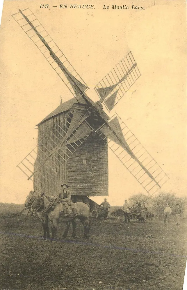 Em Beauce — O Molino Lavo — Editor France la France, n° 1147 - Frente