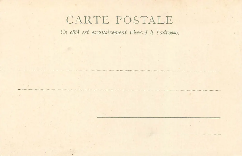 Wachzimmer — Schloss Chenonceaux — Chaussures Rousset, Nr. 714 - Rückseite