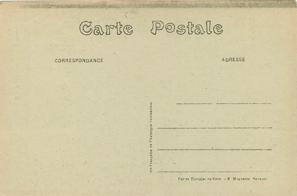 Kamin der Wachstube — Palast Jacques-Cœur — Bourges - Rückseite
