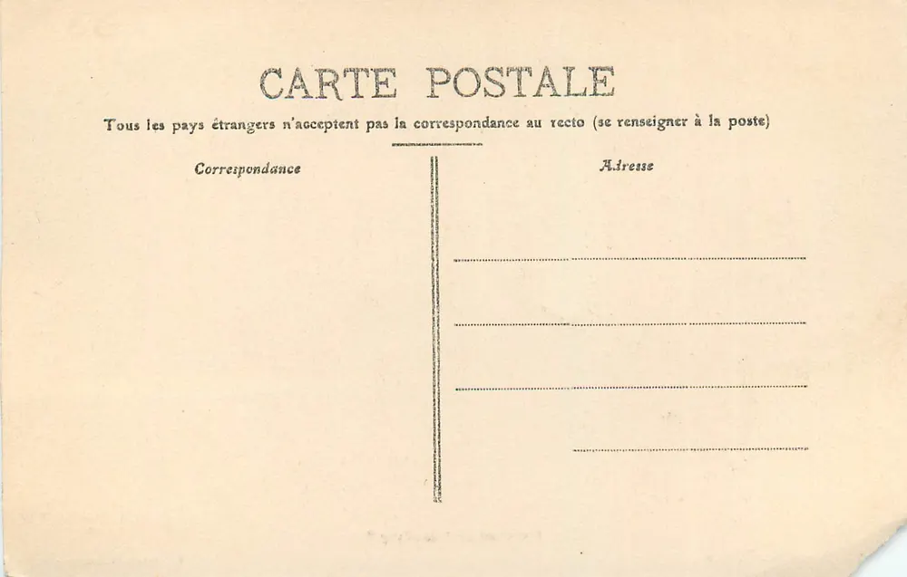Croiseur cuirassé "Jules-Ferry" — Toulon — Ch. Guérin, n°77 - Verso