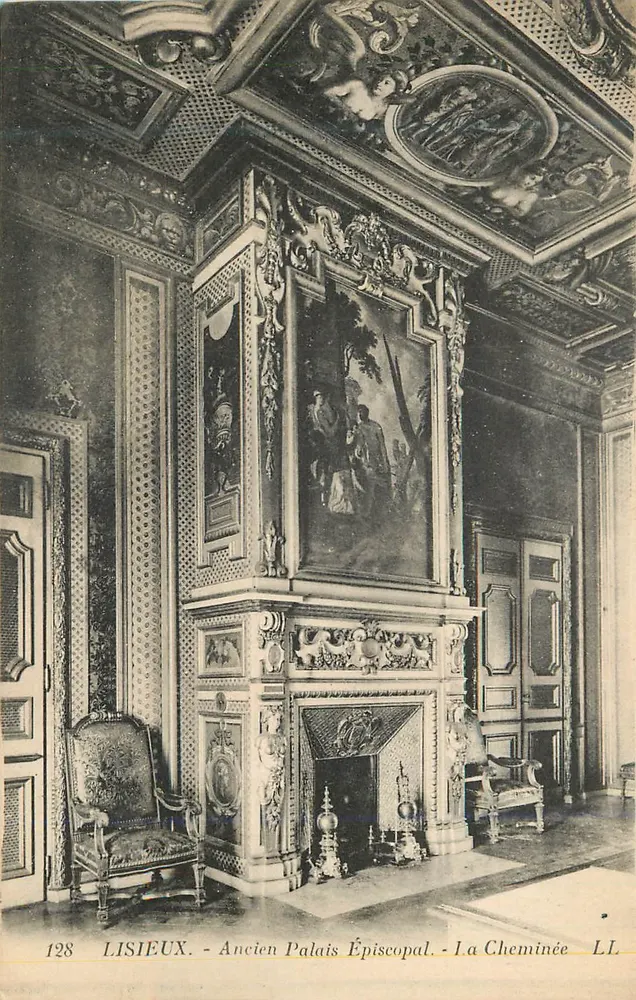 Lisieux - Ancien Palais Épiscopal - La Cheminée - Recto