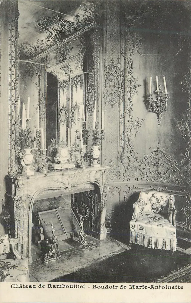 Château de Rambouillet - Boudoir de Marie-Antoinette - Recto