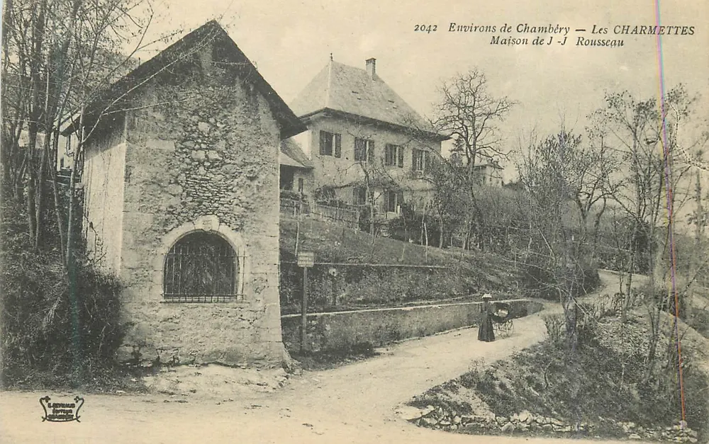 Les Charmettes — Maison de J-J Rousseau — Environs de Chambéry - Recto