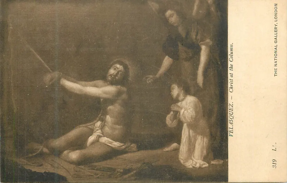 Christus am Marterpfahl — Vélasquez — National Gallery, London - Vorderseite