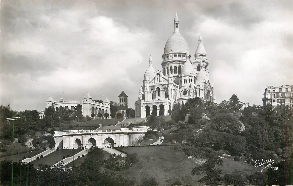 Paris - O Sacré-Cœur — Editor Edug 119 - Frente