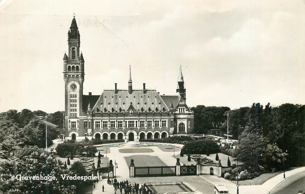 Vredespaleis, 's-Gravenhage — editor LEER Fotodrukking NV, n° 155 - Frente