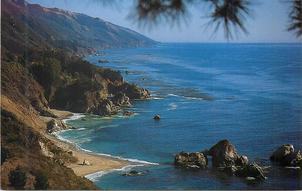 Big Sur Coast — Julia Pfeiffer Burns State Park, Big Sur, Kalifornien — Foto von John Osterman, Ausgabe JO 127 - Vorderseite