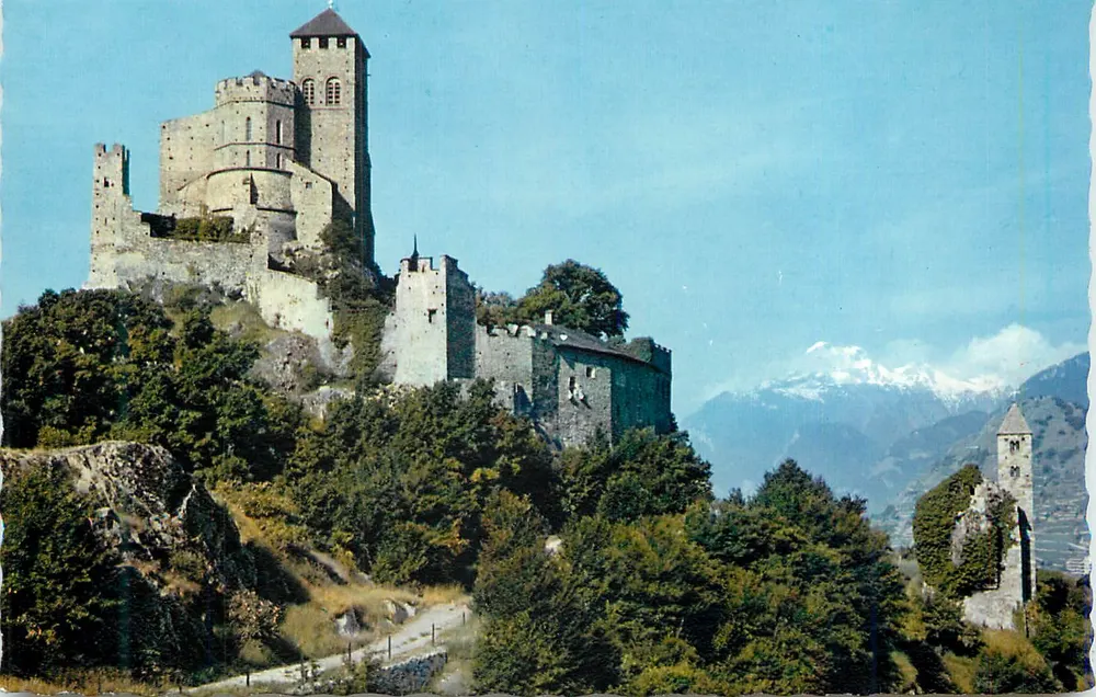Château de Valère — Sion — Éditions Jaeger - Recto