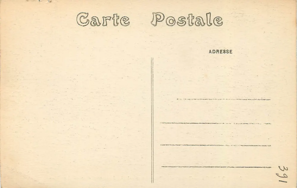 Bourges — Kathedrale — Zentralportal — Das letzte Gericht — Les Élus - Rückseite