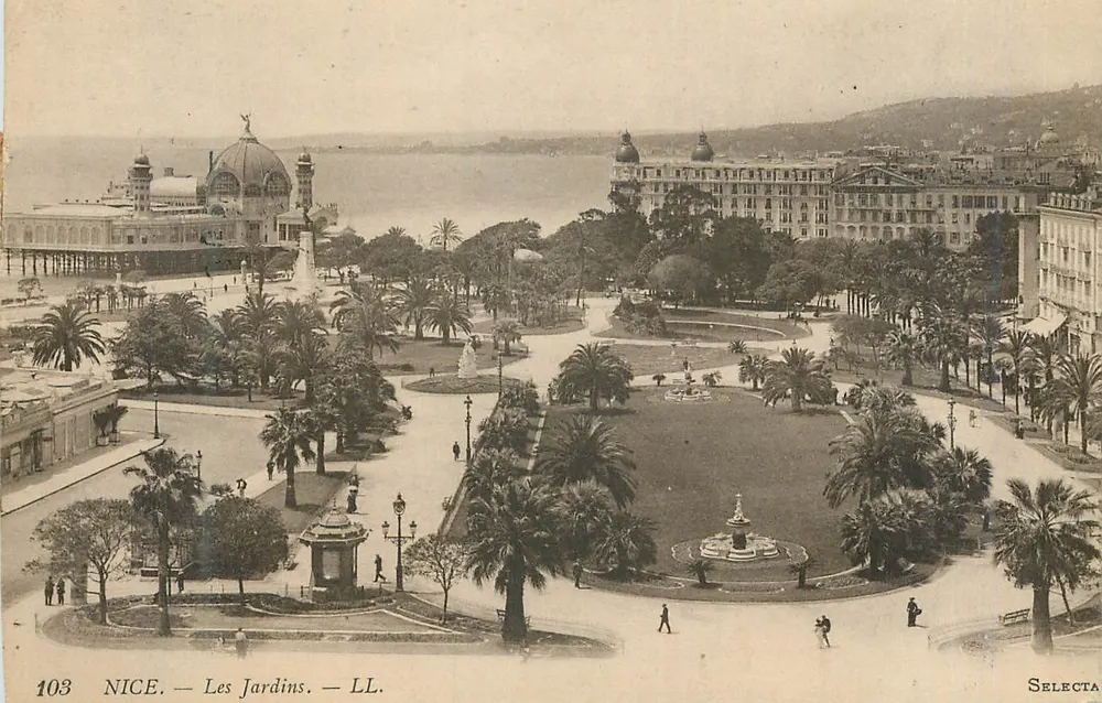Nice. — Os Jardins. — LL. — Selecta - Frente