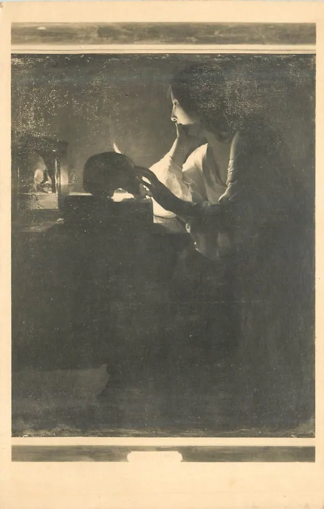 La Madeleine Repentante — G. de Latour — Édition A. N., Paris - Recto