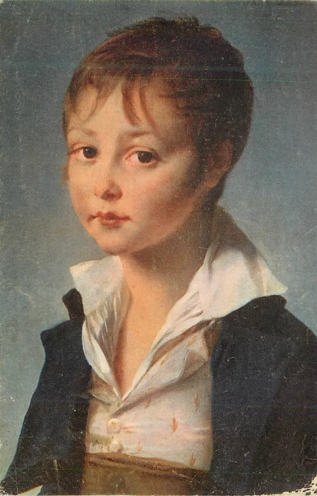 Porträt eines Jungen — Malerei — Comité National de l'Enfance, Paris - Vorderseite