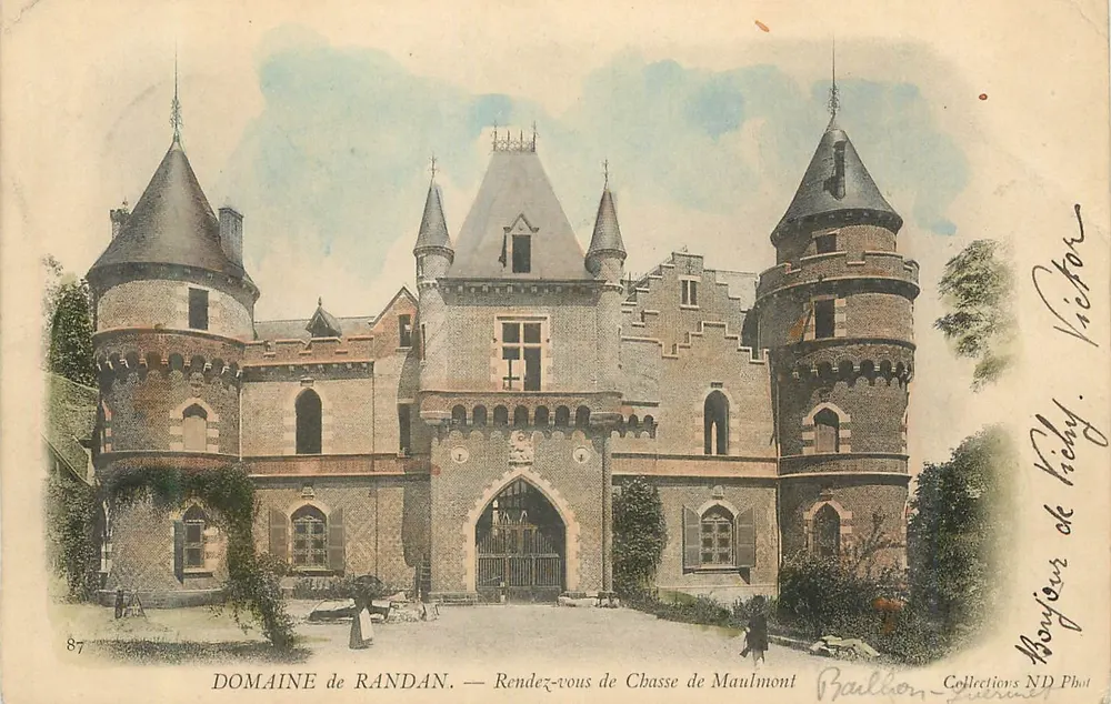 Domaine de Randan — Rendez-vous de Chasse de Maulmont — Baillon-Guerne - Recto