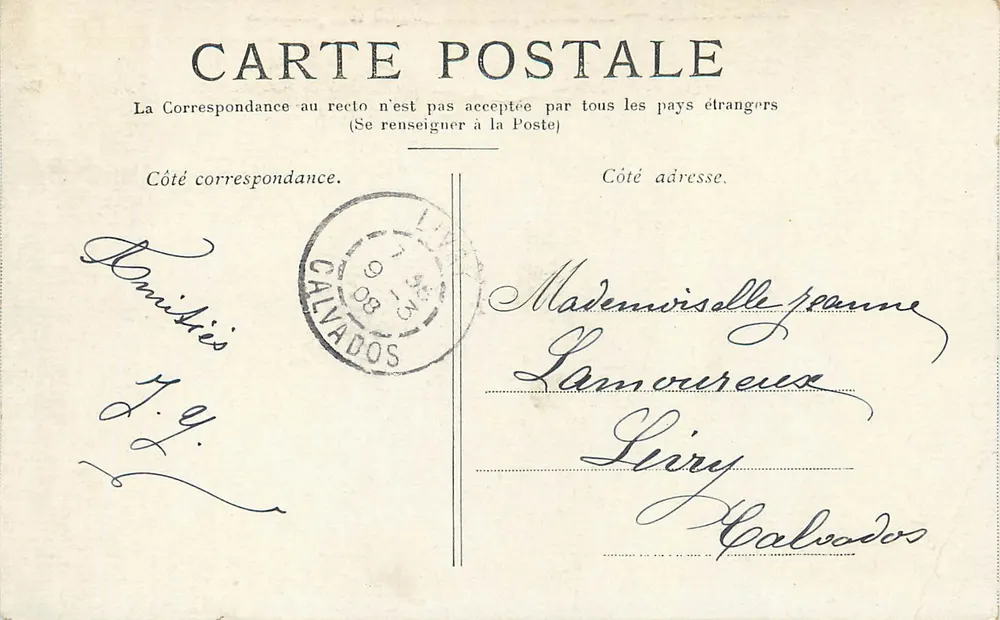 Versailles — Le Bosquet des Bains d'Apollon — Éditeur non visible - Verso