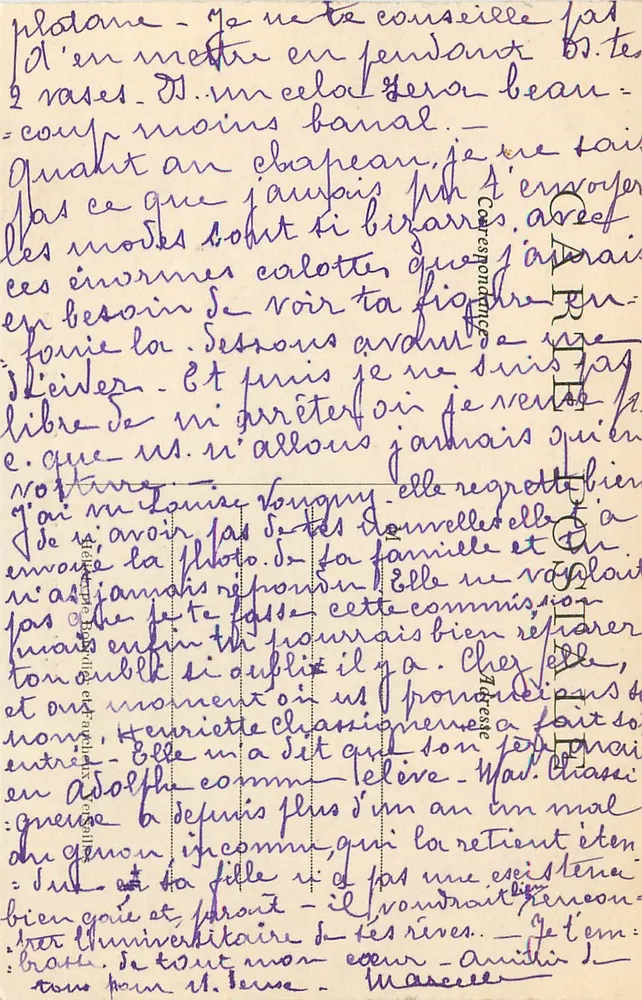 Versailles — Palácio do Grande Trianon — editor Carte Postale - Verso