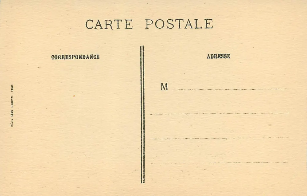 Porträt eines jungen Jungen — Greuze — J.-E. Bulloz, Verlag, Nr. 37043 - Rückseite