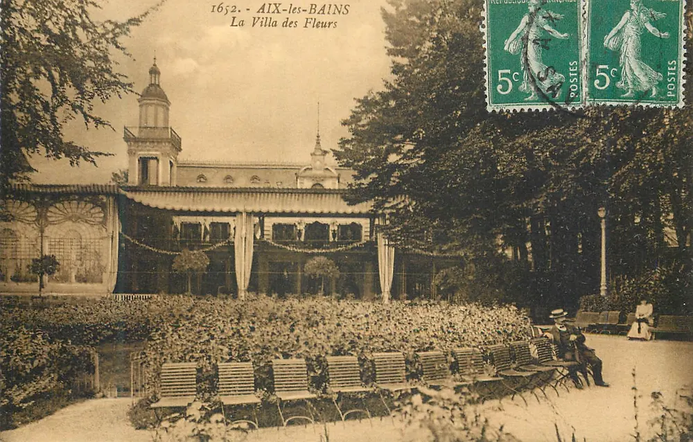 AIX-LES-BAINS — A Villa das Flores — Editor: AIX-LES-BAINS - Frente