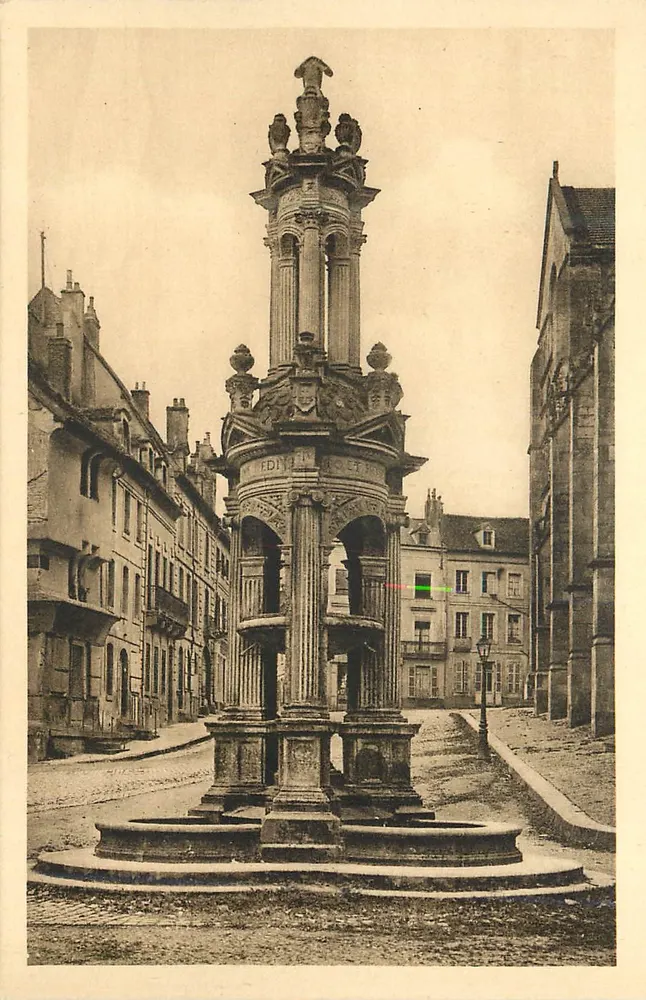 Fontaine Saint-Lucien — éditeur inconnu — n° de série non visible - Recto