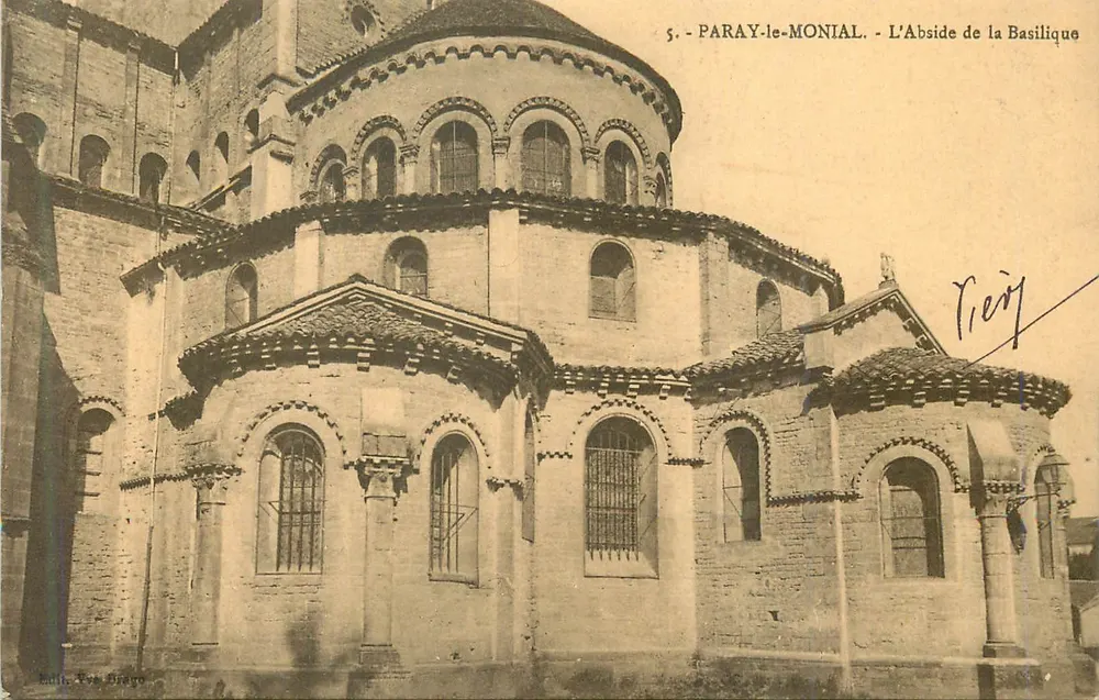 Paray-le-Monial - A Abside da Basílica — editor Vos Diego, n°5 - Frente