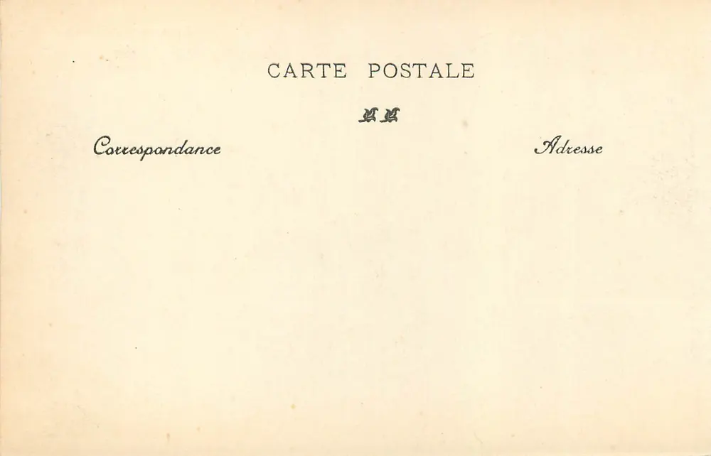 Church of CADOUIN — 1154 — Publisher unknown - Back