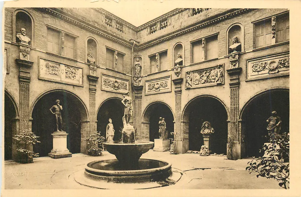 Der kleine Cloister des Museums — Toulouse (Hte-Garonne) — Éditions d'Art YVON - Vorderseite