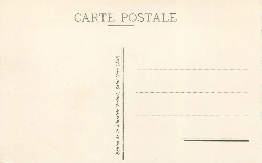 Rocamadour — Moulin de Roquefrège — Le Lot Illustré, 1994 - Verso