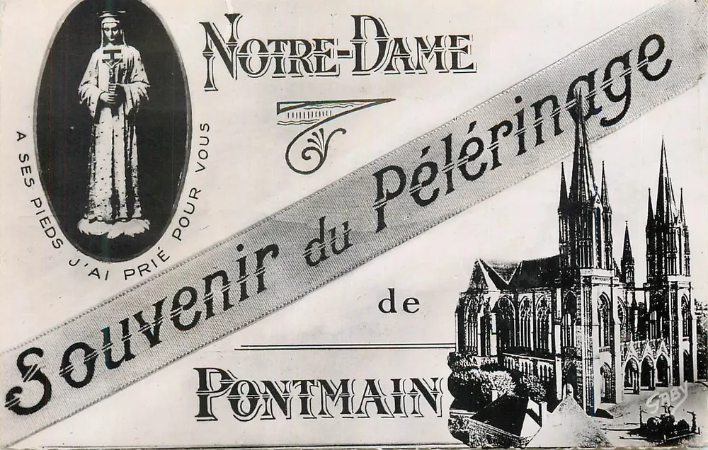 Notre-Dame — Pilgrimsreis naar Pontmain — Uitgaven Gaby - Voorkant