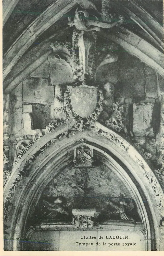 Cloître de Cadouin — Tympans de la porte royale — uitgever niet zichtbaar - Voorkant