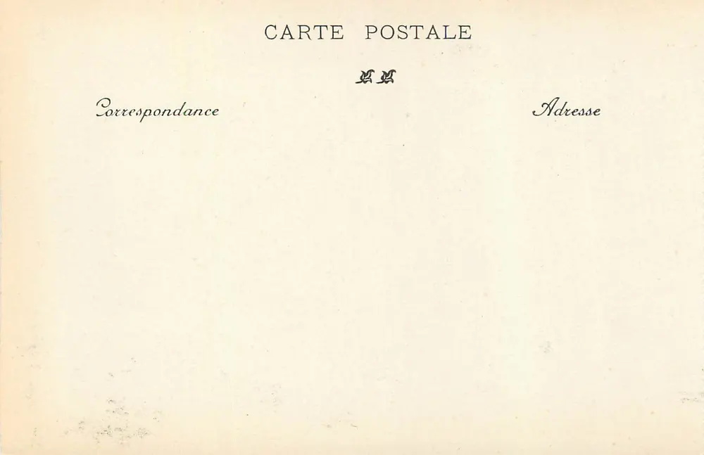 Cloître de Cadouin — Tympans de la porte royale — uitgever niet zichtbaar - Achterkant