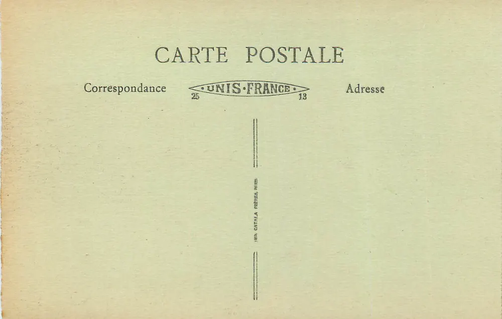 LYON - Fourvière - Vue générale et confluent du Rhône et de la Saône — R. FORT 'Luz' - Verso
