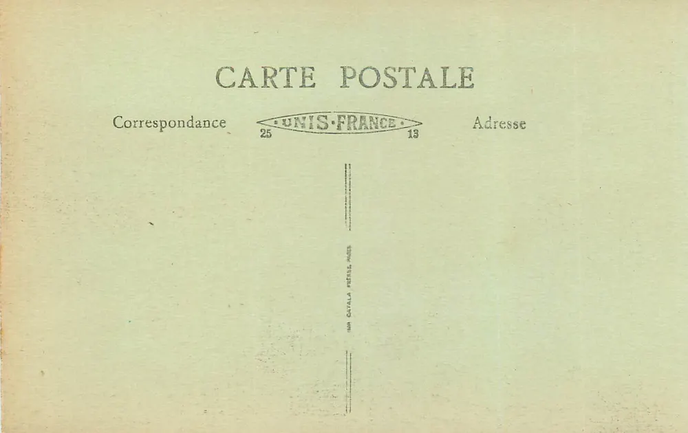 LYON - Pont La Fayette (perspective) et Quai de Retz — B.F. Lux - Verso